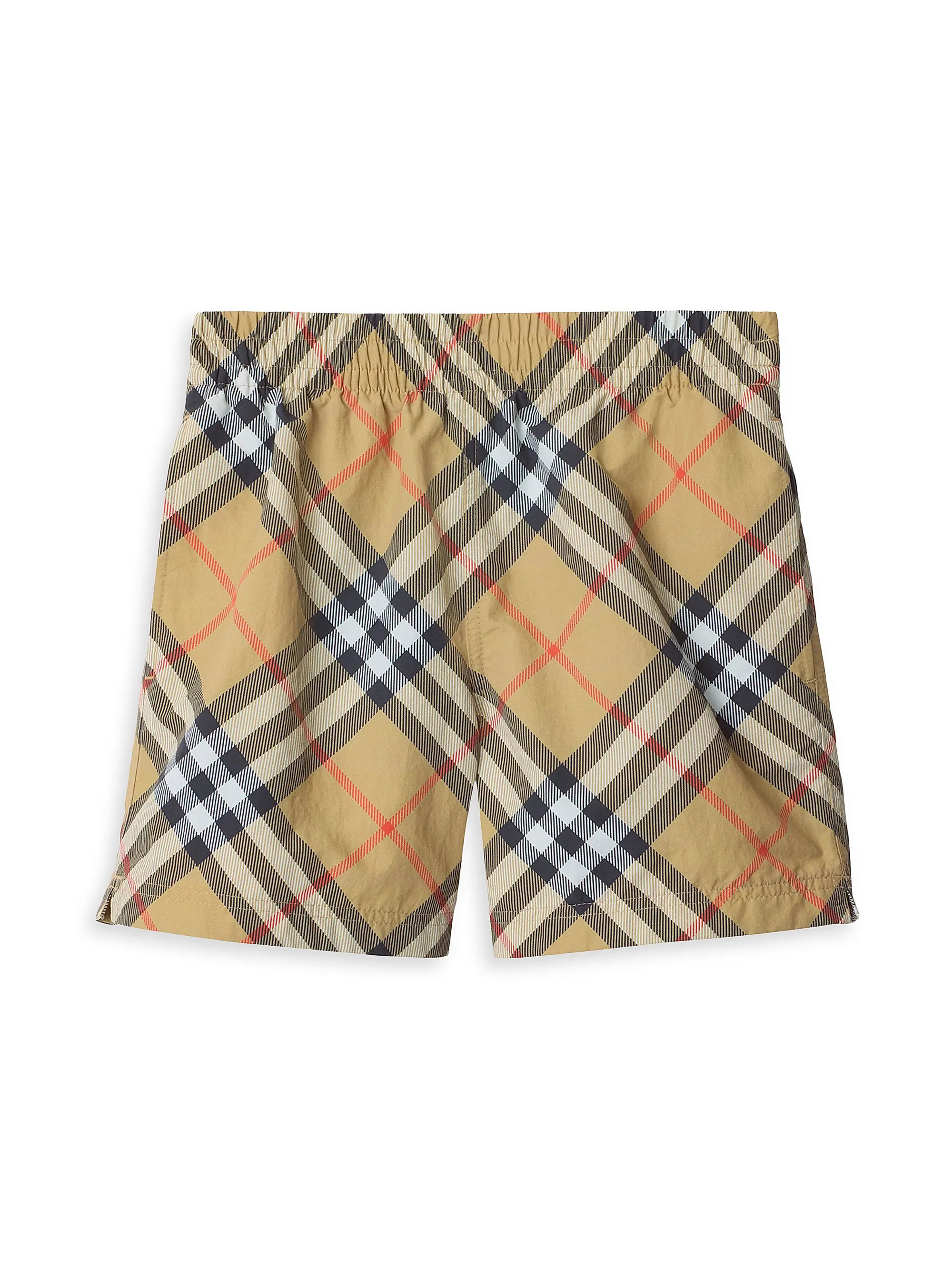 Burberry Baby Boy's, Little Boy's &amp; Boy's Check Swim Shorts | Saks Fifth Avenue | Saks Fifth Avenue