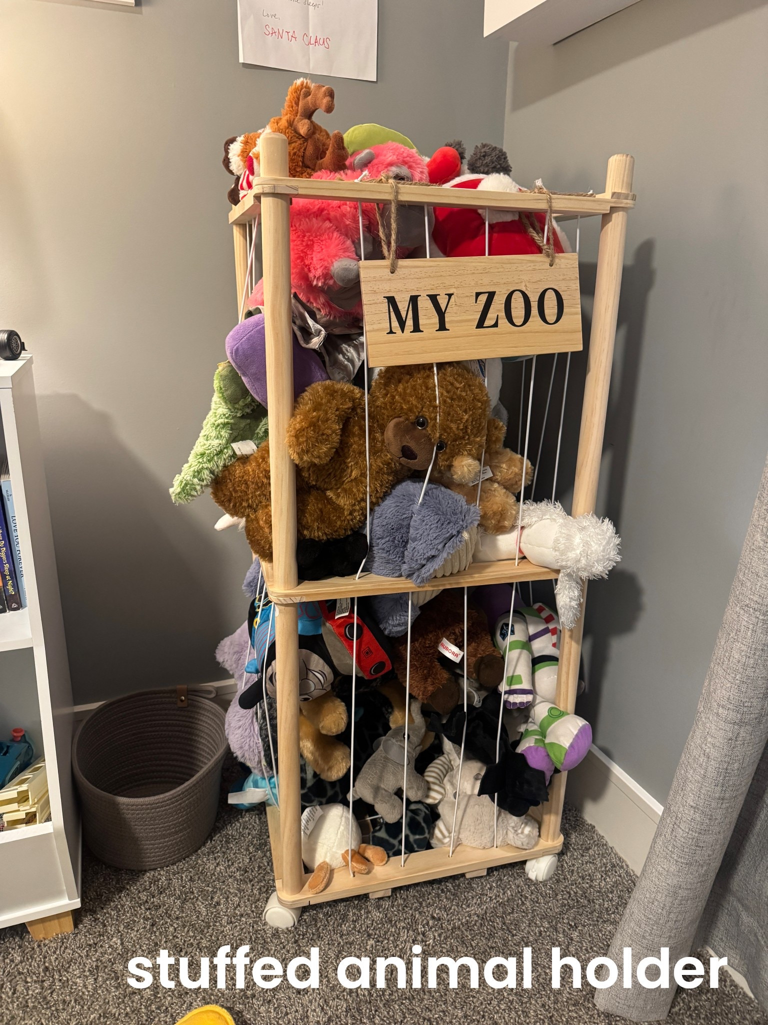 My 5 year old son loves his “zoo” for holding all his stuffed animals! This is the small size 

Kids / toddler bedroom | home organization / storage 

#LTKKids #LTKmomlife #LTKHome