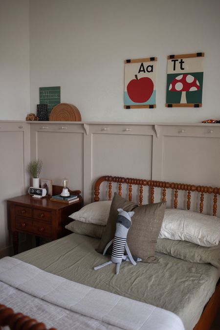 Atticus room 🍎
Found similar items since a lot is vintage or old. Hope this helps!

#LTKkids #LTKhome