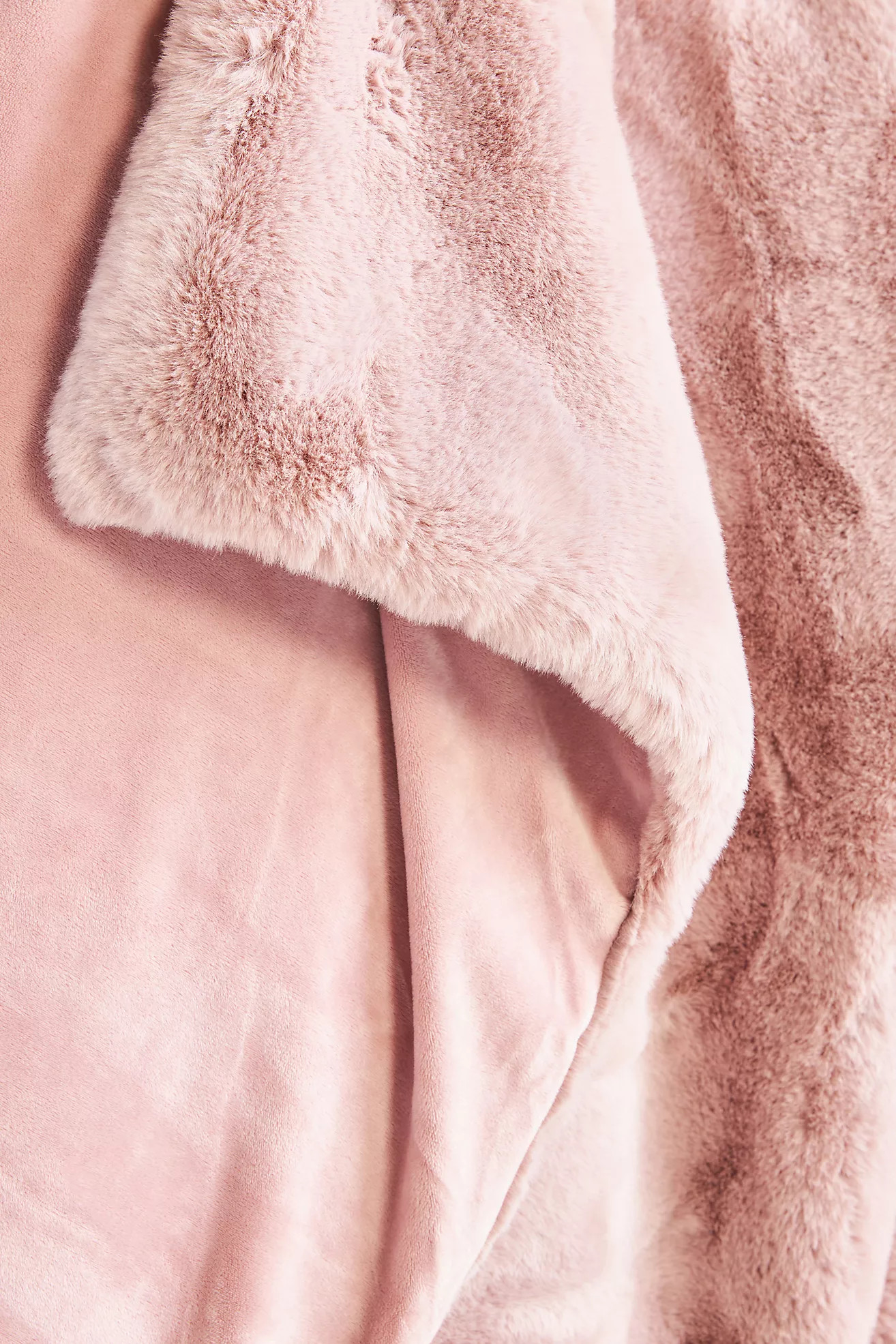 Sophie Faux Fur Throw Blanket | Anthropologie (US)