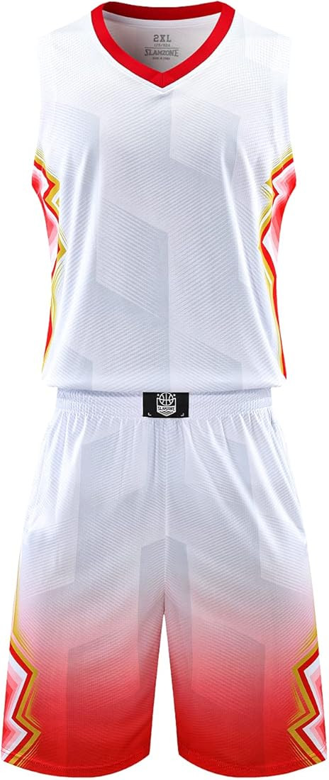 Topeter Men’s Basketball Jersey and Shorts Team Uniform with Pockets Sportswear Uniform | Amazon (US)