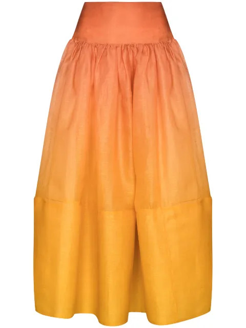 Postcard ombré maxi skirt | Farfetch (US)
