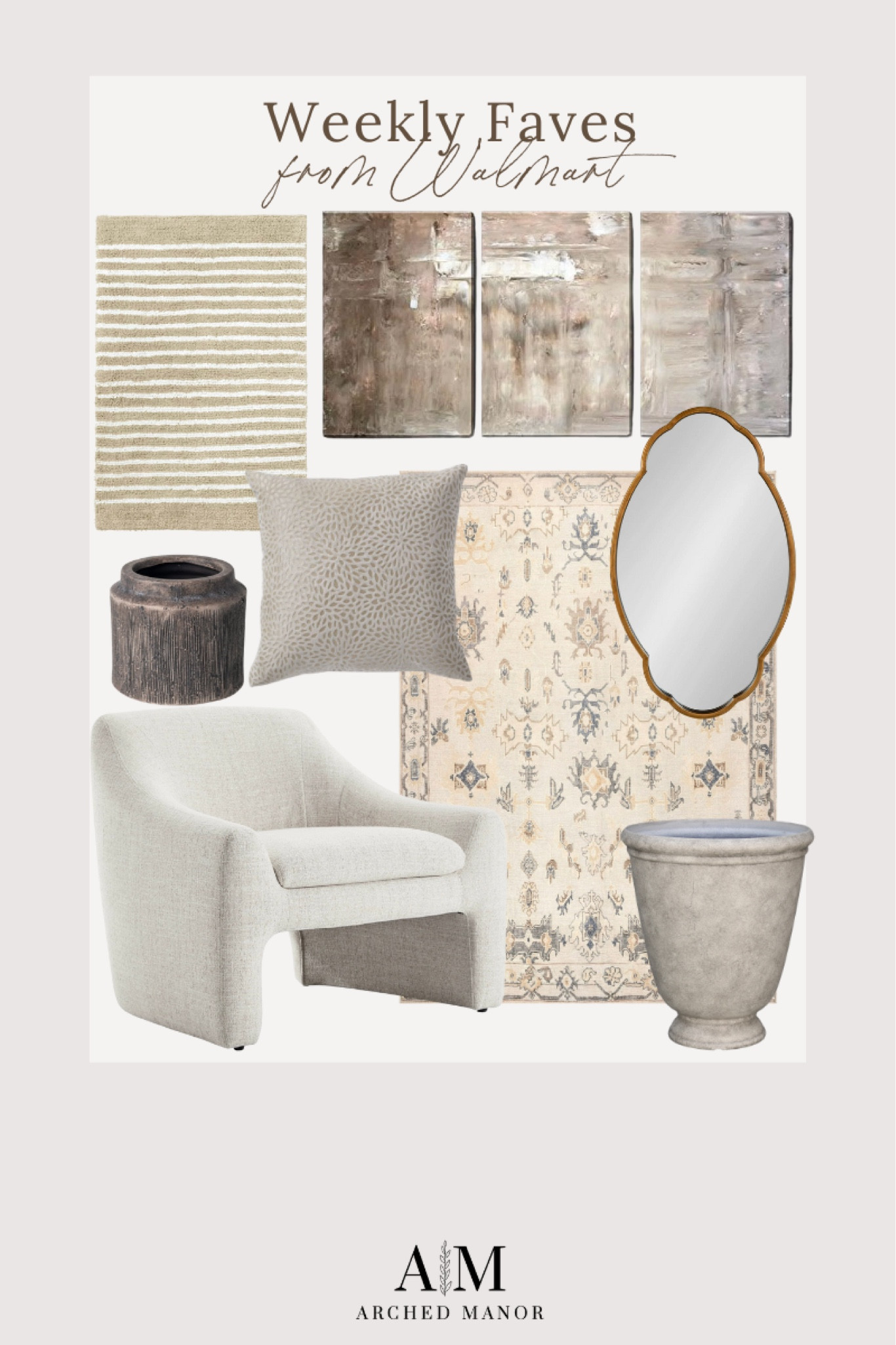 Weekly Faved from Walmart



Home blog  home blogger  home finds  home favorites  Walmart home  Walmart home finds  Walmart furniture  furniture finds  area rug  wall art  neutral home decor   

#LTKhome #LTKstyletip #LTKMostLoved