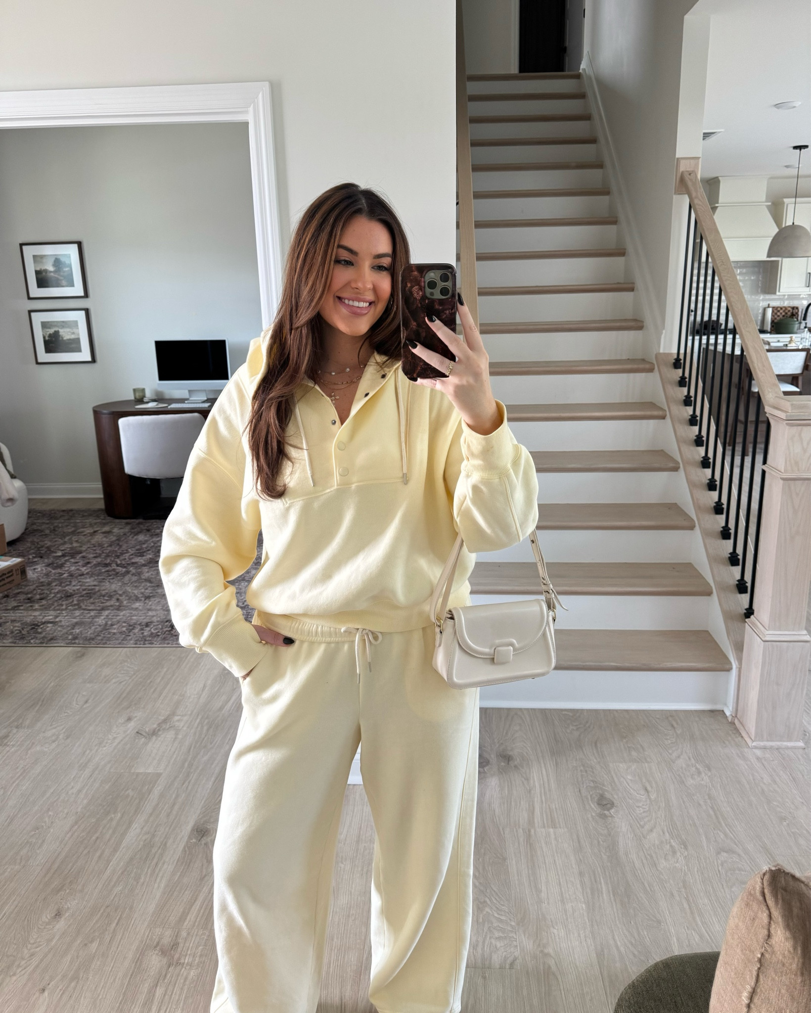 outfit roundup! 💛🌼
yellow set - large top / large tall
overalls - large tall 
camo hoodie - XL
tan pants - 31 long 
dark denim set - L top / 31 skirt

#LTKMidsize