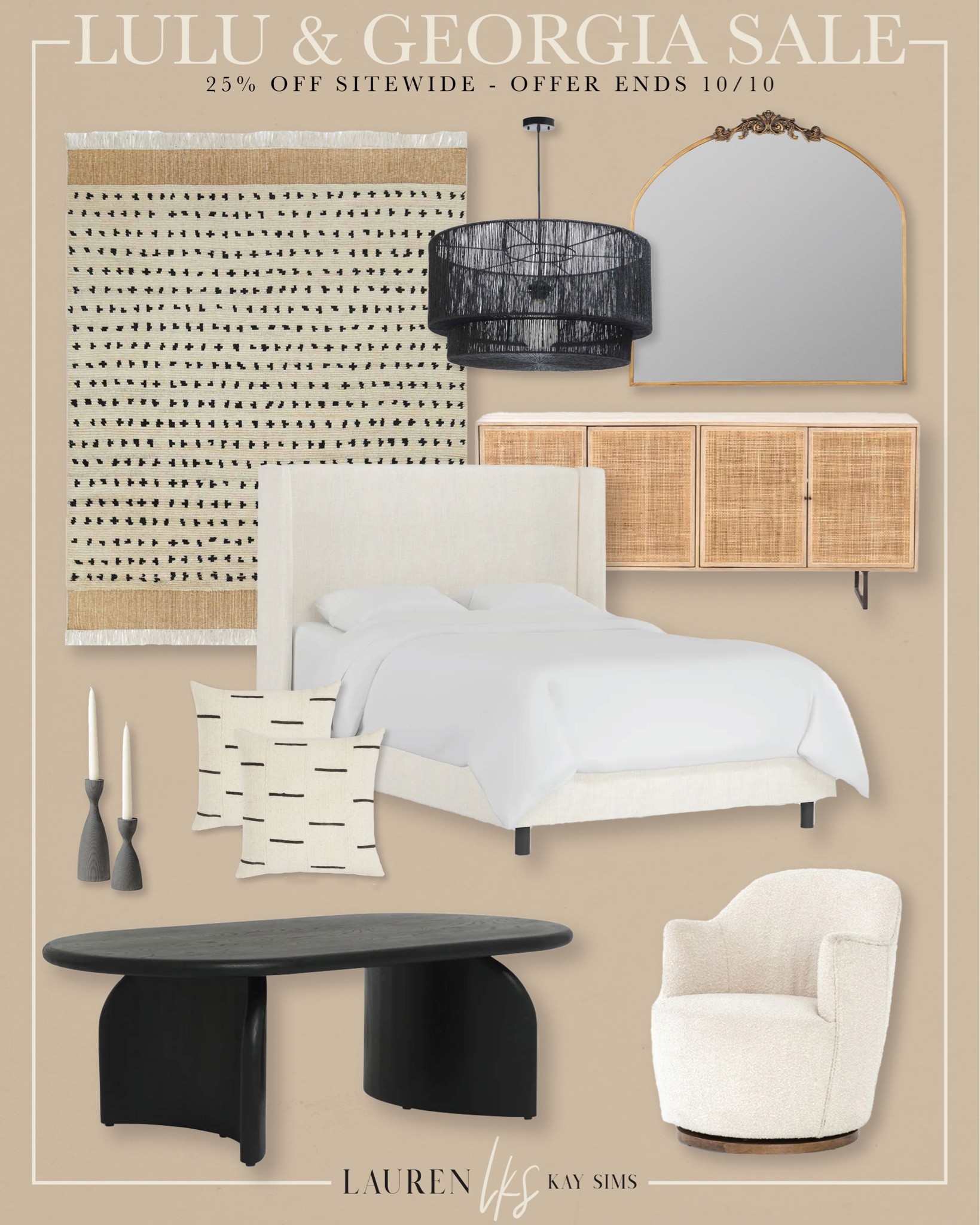 Lulu & Georgia sale: 25% off sitewide - ends 10/10

#LTKhome