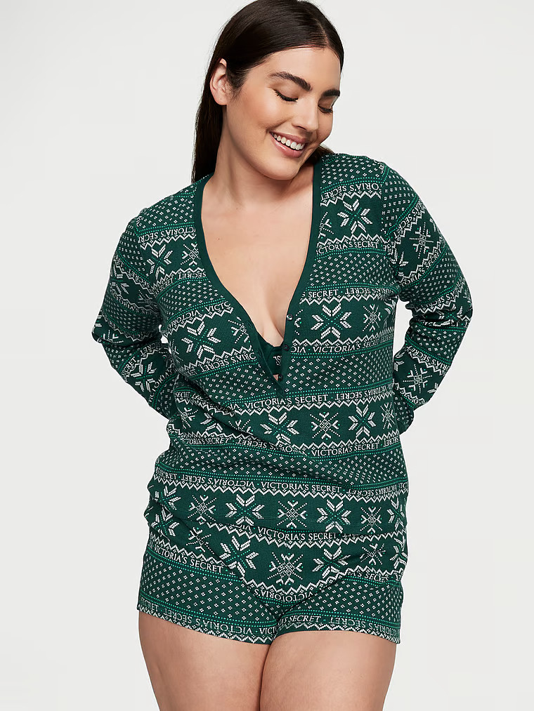 Thermal Short Pajama Set | Victoria's Secret (US / CA )