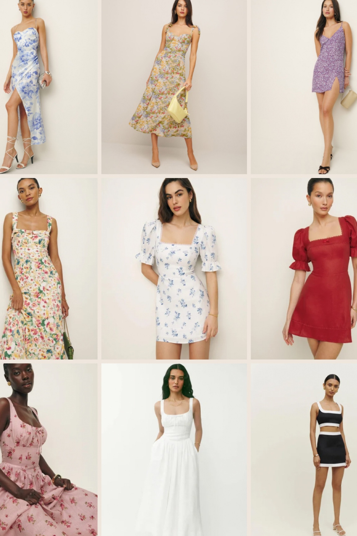 Reformation spring dresses 

#LTKfindsunder100 #LTKparties #LTKSeasonal
