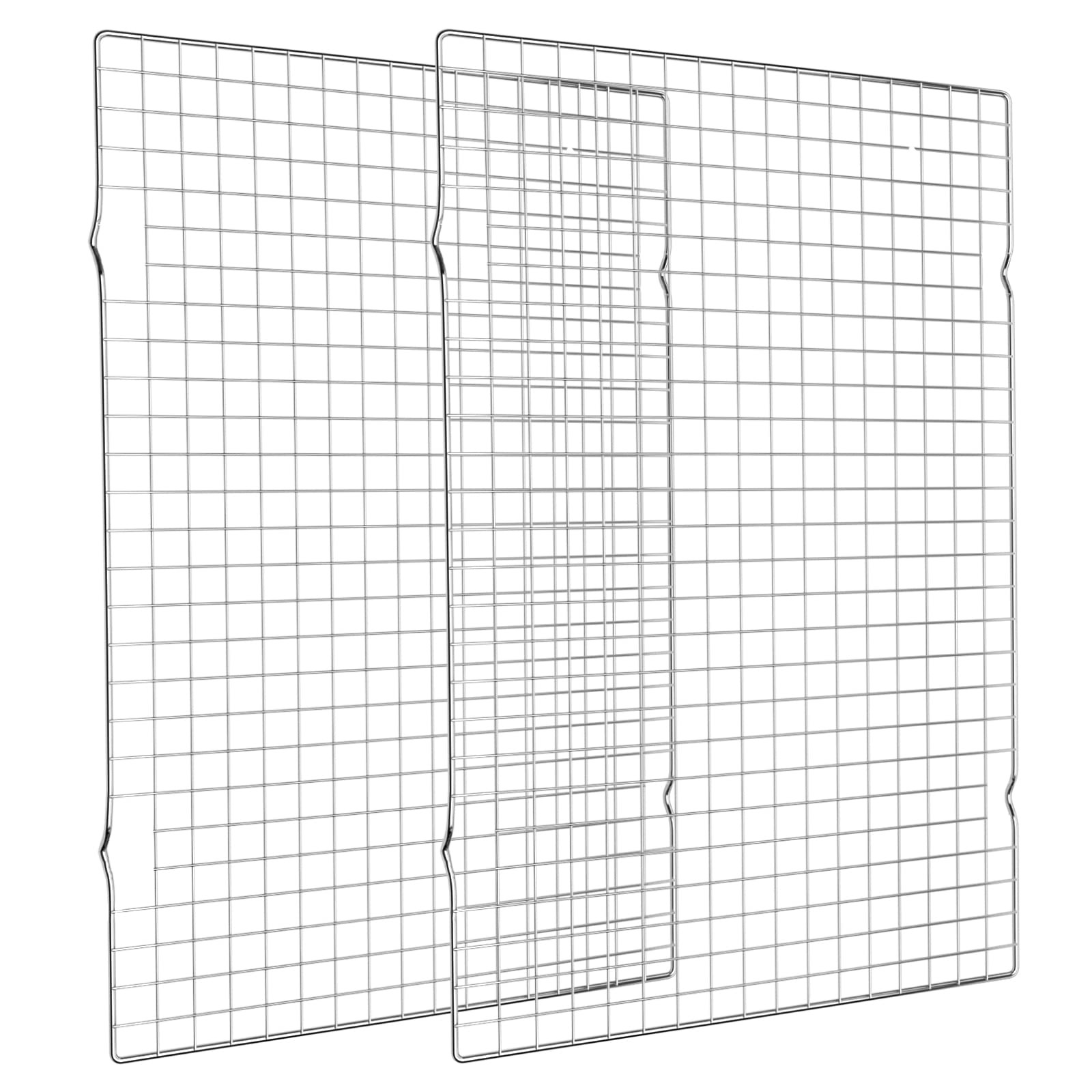 Cooling Rack for Baking 2-Pack, 16x10 Inches Baking Rack, Thick Wire Cookie Rack for Cooking, Roa... | Amazon (US)