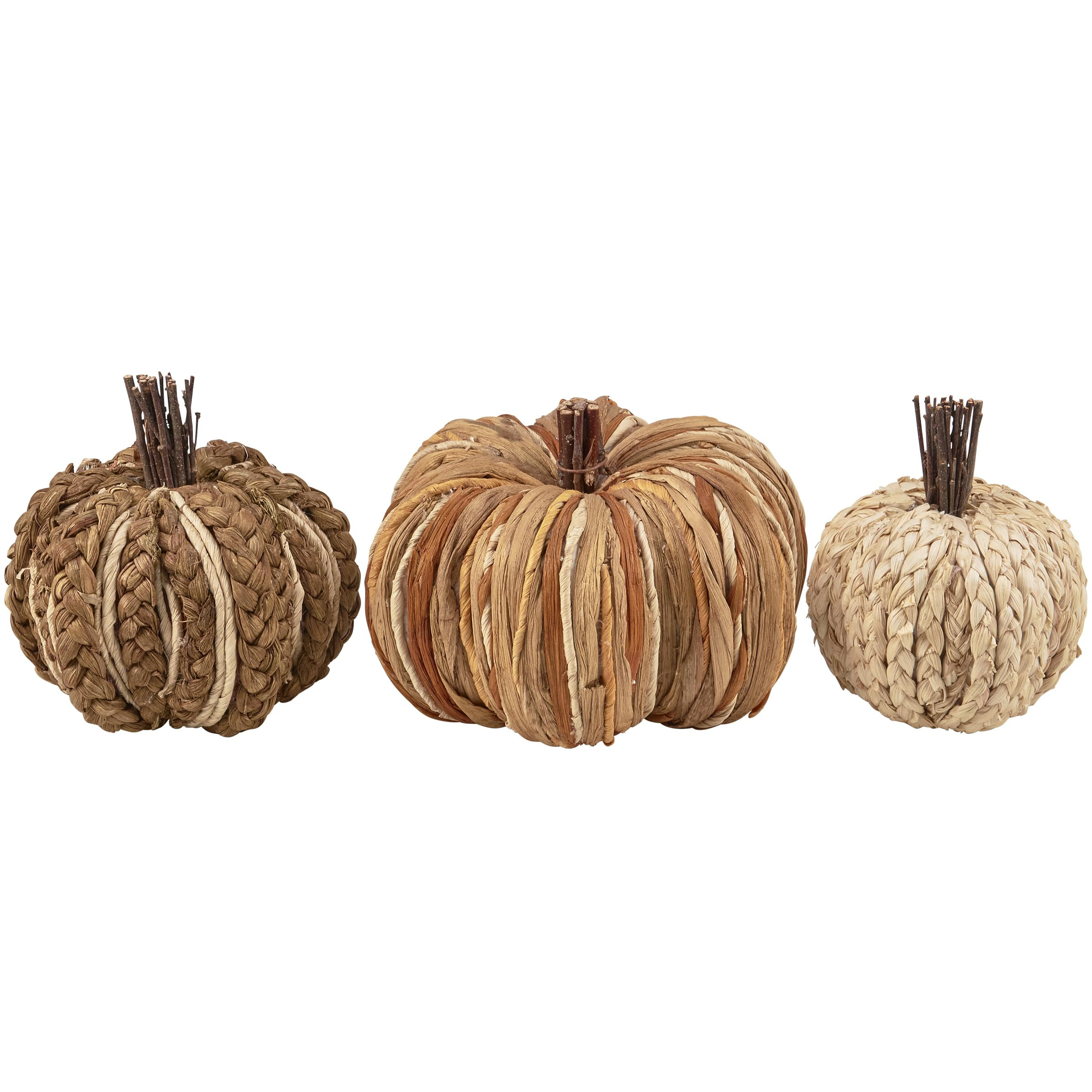Primitives by Kathy Woven Rattan Pumpkin Set | Amazon (US)