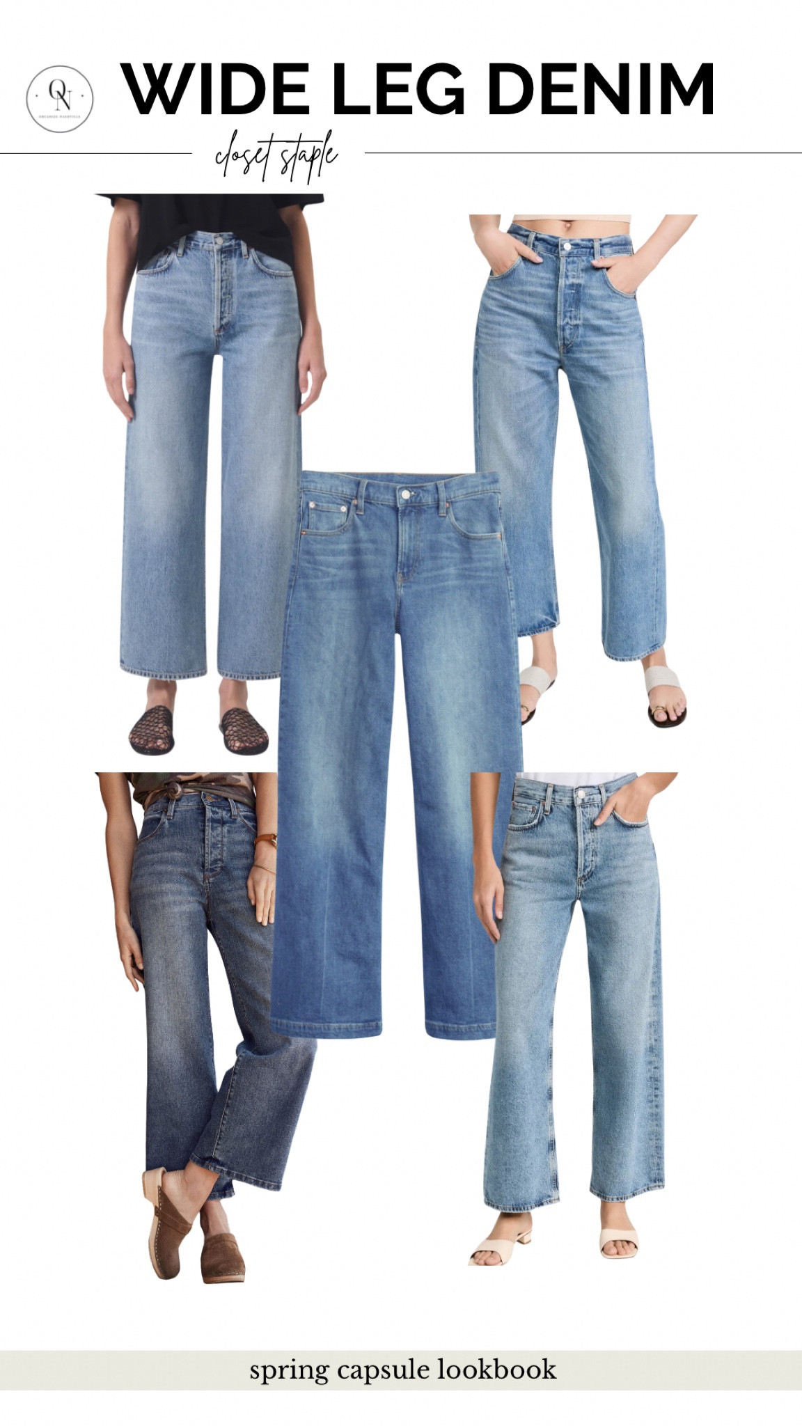 Wide leg trousers, key closet staples to wear this spring || spring outfits, spring capsule, what to wear for spring, spring outfits for women, travel spring outfits, spring essentials, sprint closet essentials, spring wardrobe essentials, wide leg denim, wide leg trousers 