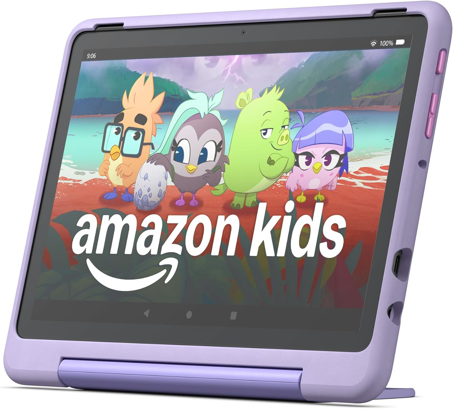 Amazon Fire HD 10 Kids Pro tablet, ages 6-12. Bright 10.1" HD screen, includes ad-free content, r... | Amazon (US)