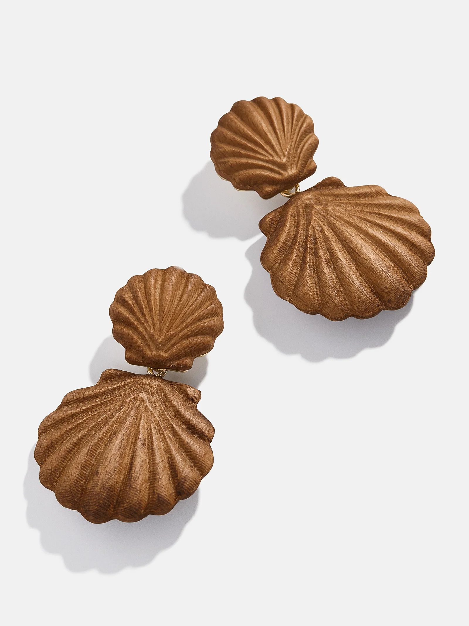 Out of This Shell Earrings - Brown | BaubleBar (US)