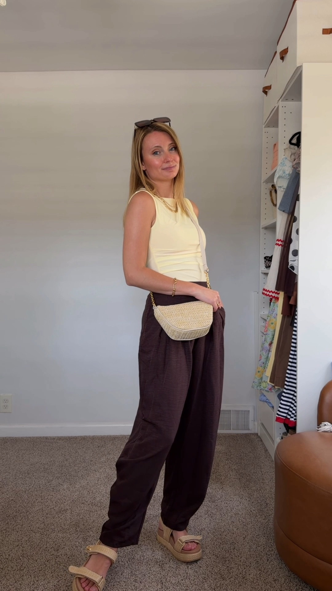 These barrel trousers are so cute! They’re lightweight for summer which is great too.

#LTKootd #LTKWorkwear #LTKSeasonal