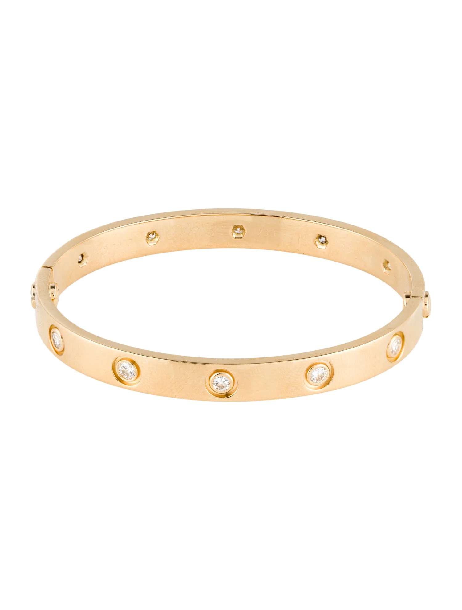 Vintage 10 Diamond LOVE Bracelet, Classic Model | The RealReal