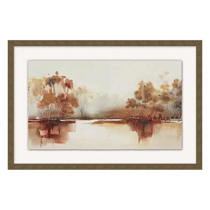 Autumn Lake Framed Art Prints Series | Ballard Designs, Inc.
