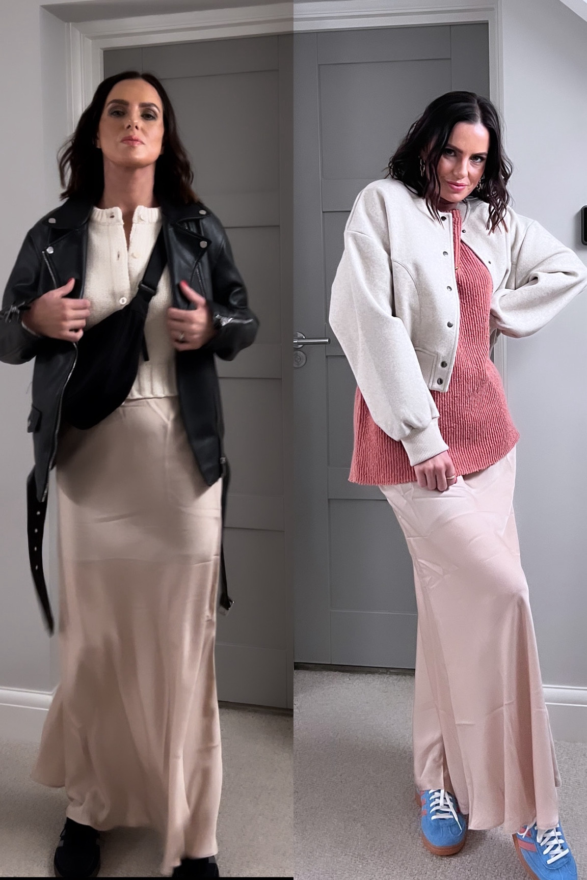 Silky maxi skirt with adidas Spezials. 


#LTKshoecrush #LTKSpringSale #LTKfindsunder50