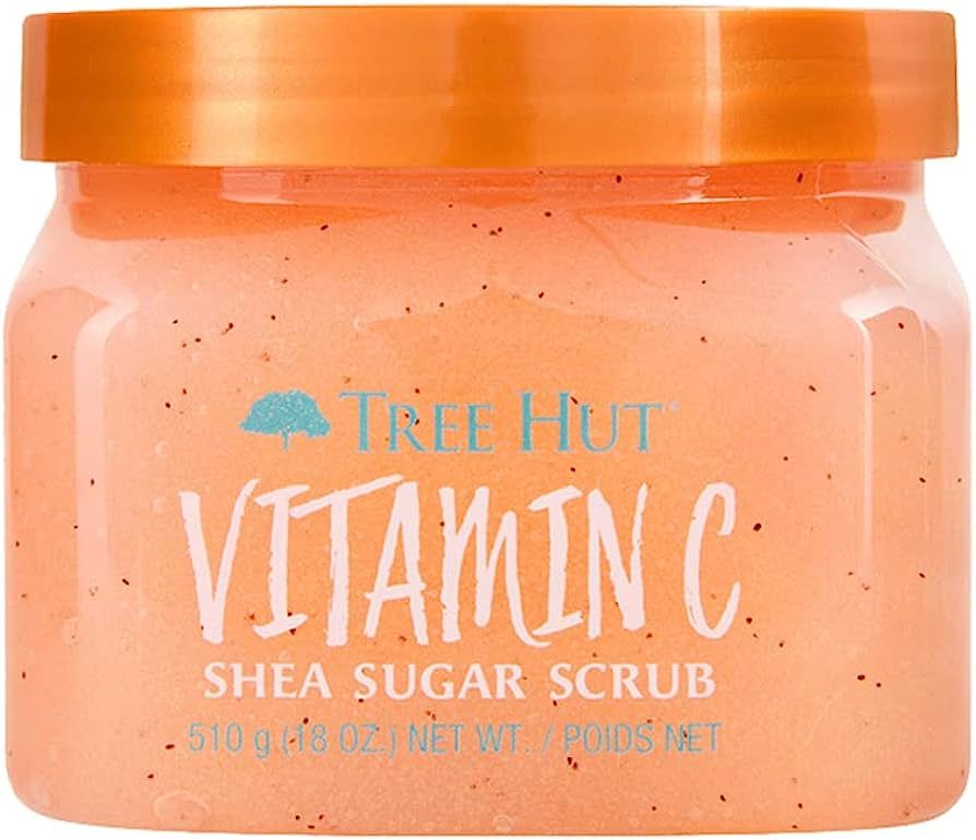 Tree Hut Vitamin C Shea Sugar Scrub, 18 oz, Ultra Hydrating and Exfoliating Scrub for Nourishing ... | Amazon (US)