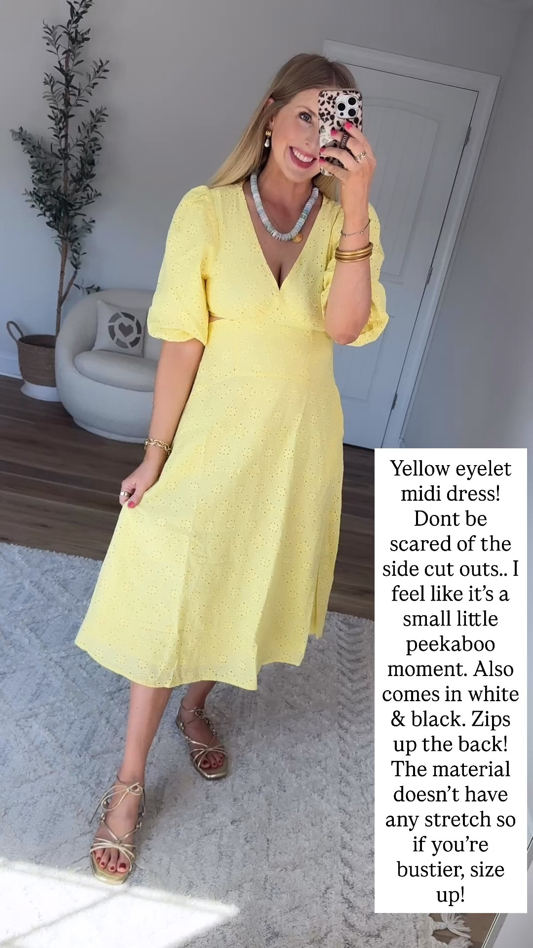 Walmart style, yellow eyelet midi dress

#LTKootd #LTKmomlife