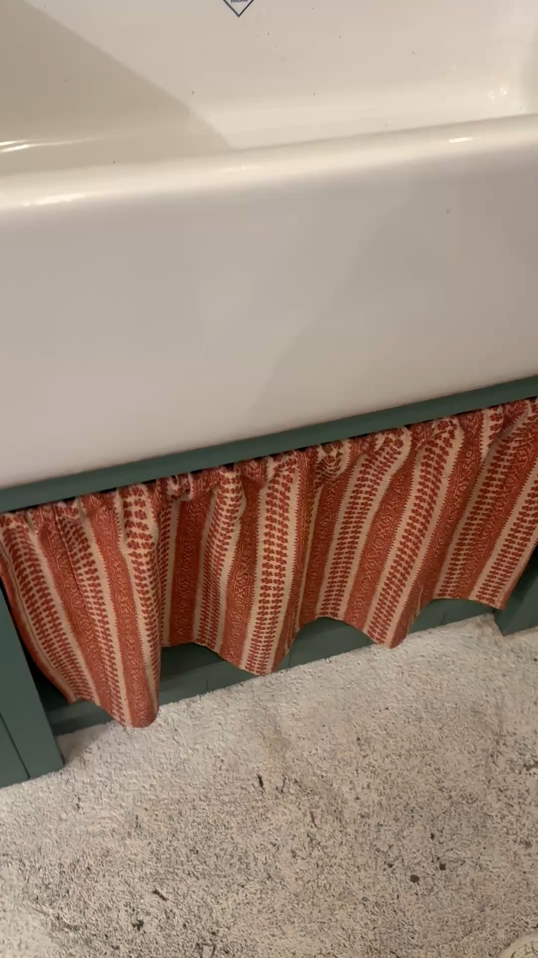 A small, utility-style kitchen that has everything — compact, thoughtful, and beautifully styled.

I love the modern farmhouse sink with a soft skirted curtain, paired with a classic bridge faucet and a charming wall sconce. Functional, yet quietly romantic. Linked here.

#SkirtedSink #FarmhouseSink #BridgeFaucet #WallSconce #KitchenDesign #SmallKitchen #CharmingSpaces 

#LTKSaleAlert #LTKFestival #LTKHome