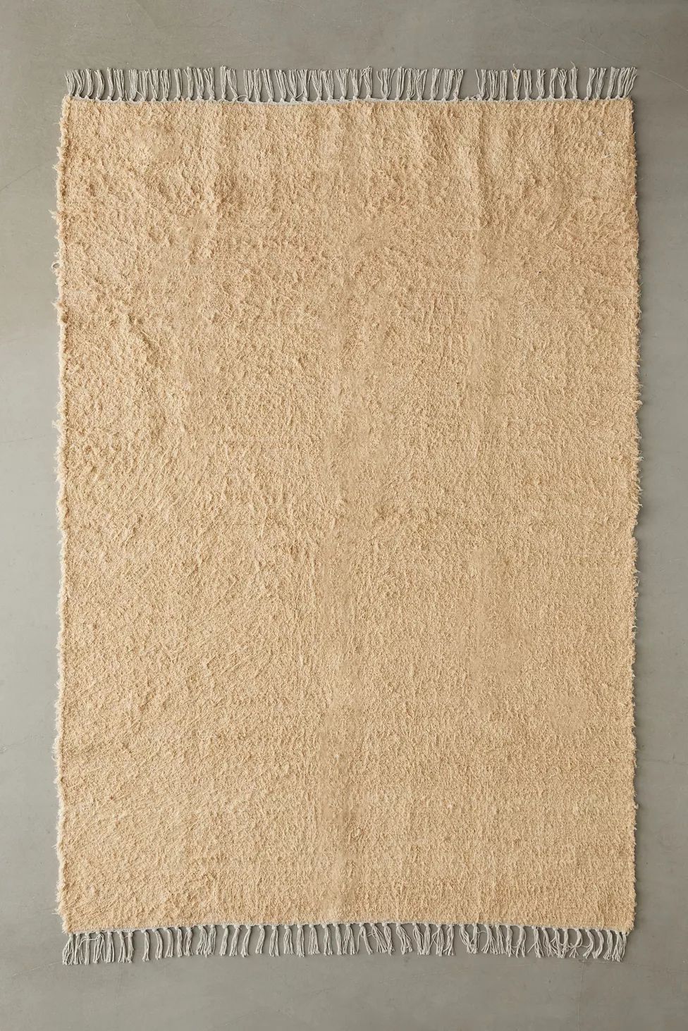 Solid Woven Shag Rag Rug | Urban Outfitters (US and RoW)