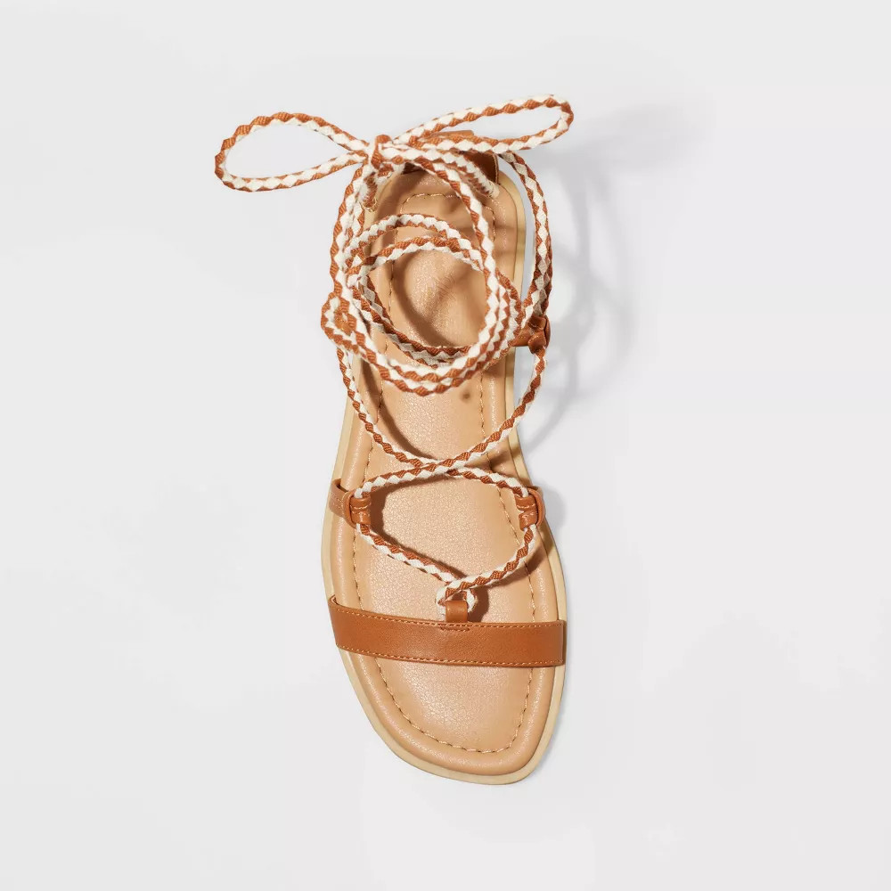 Women's Aurelie Lace-Up Sandals - Universal Thread™ | Target