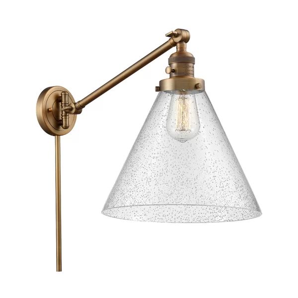 Moser Solid Brass Plug-in Swing Arm Sconce | Wayfair North America