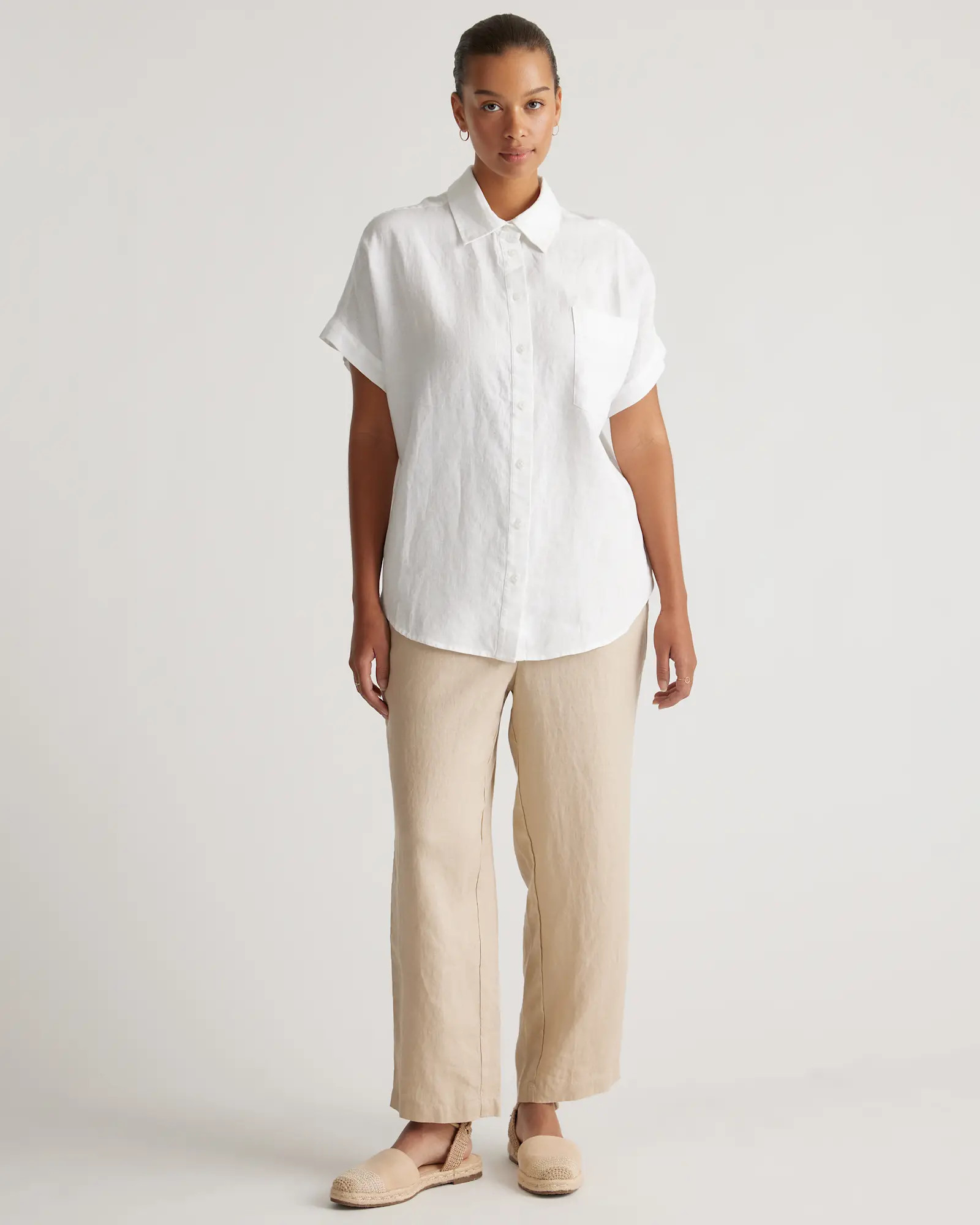 100% European Linen Camp Shirt | Quince