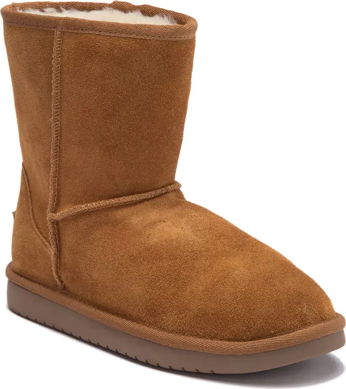 Koolaburra by UGG Faux Fur Lined Suede Short Boot | Nordstrom Rack