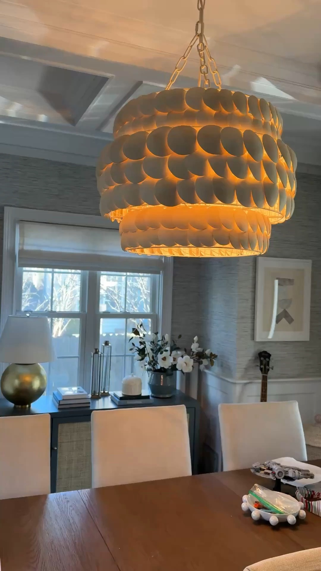 Our dining room grasscloth wallpaper adds so much warmth and texture without overwhelming the space. I love how the subtle woven finish gives the room more depth while still working beautifully with the neutral furniture and classic details.

grasscloth wallpaper, dining room wallpaper, textured wallpaper, dining room decor, neutral home decor, traditional dining room, wallcovering ideas, dining room inspiration, classic interiors, layered home decor, timeless home design, girlonthehudson

#LTKSeasonal #LTKHome #LTKdayinmylife
