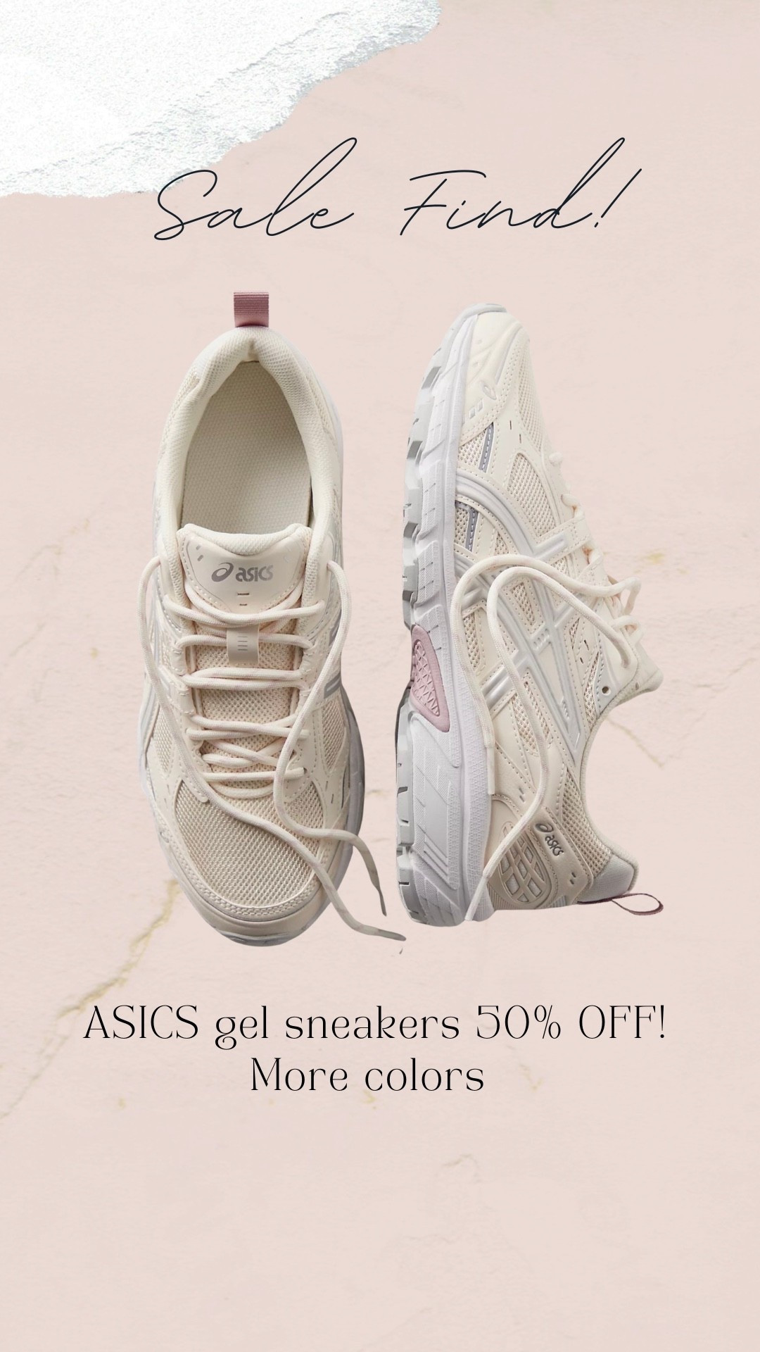 ASICS gel sneakers on Sale! 50% OFF!!

#LTKSaleAlert #LTKfitnessgoals #LTKActive