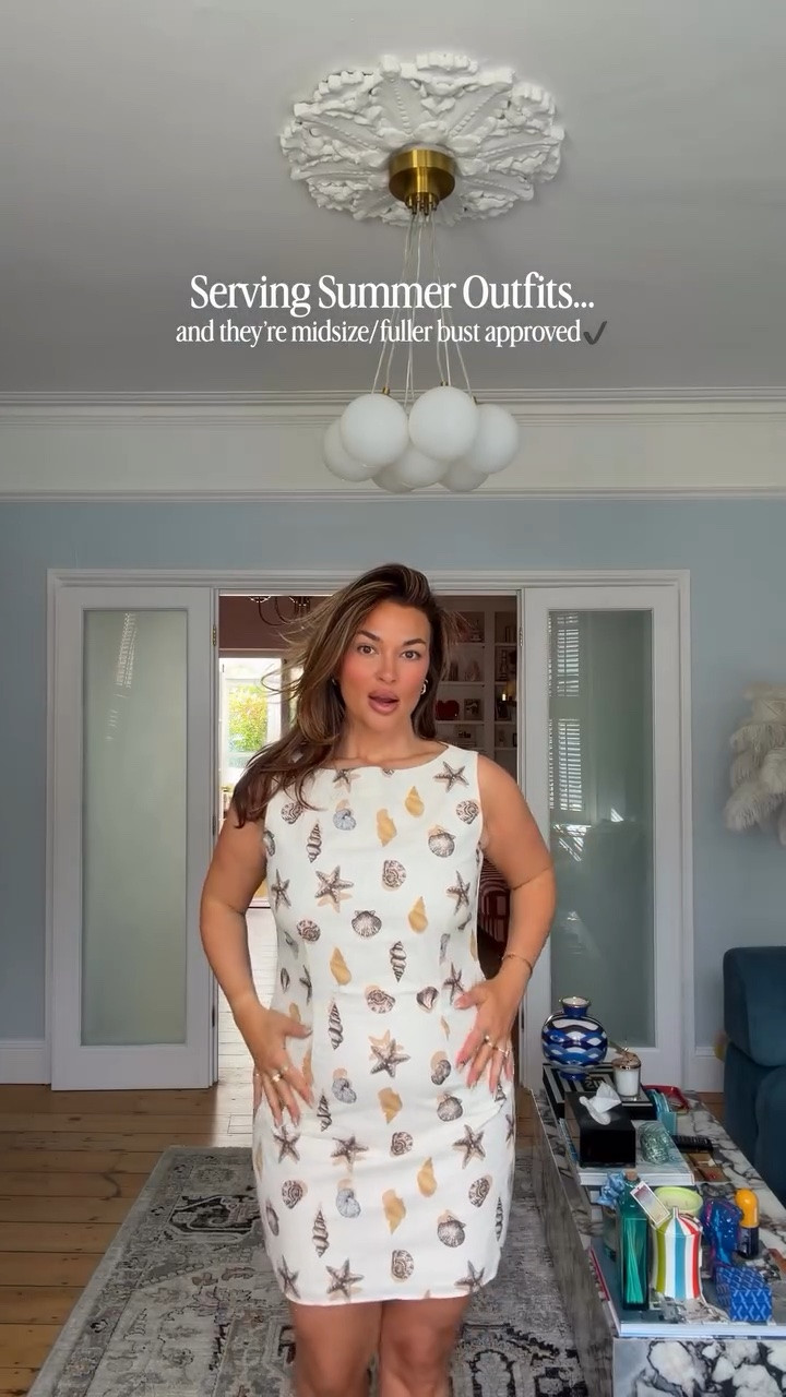 I LOVE discovering brands who make Summer clothes to actually fit midsize/fuller bust gals! Especially just in time for a heatwave! Everything is @mintvelvet and you can shop via my @ltk.europe account 🫶 AD
