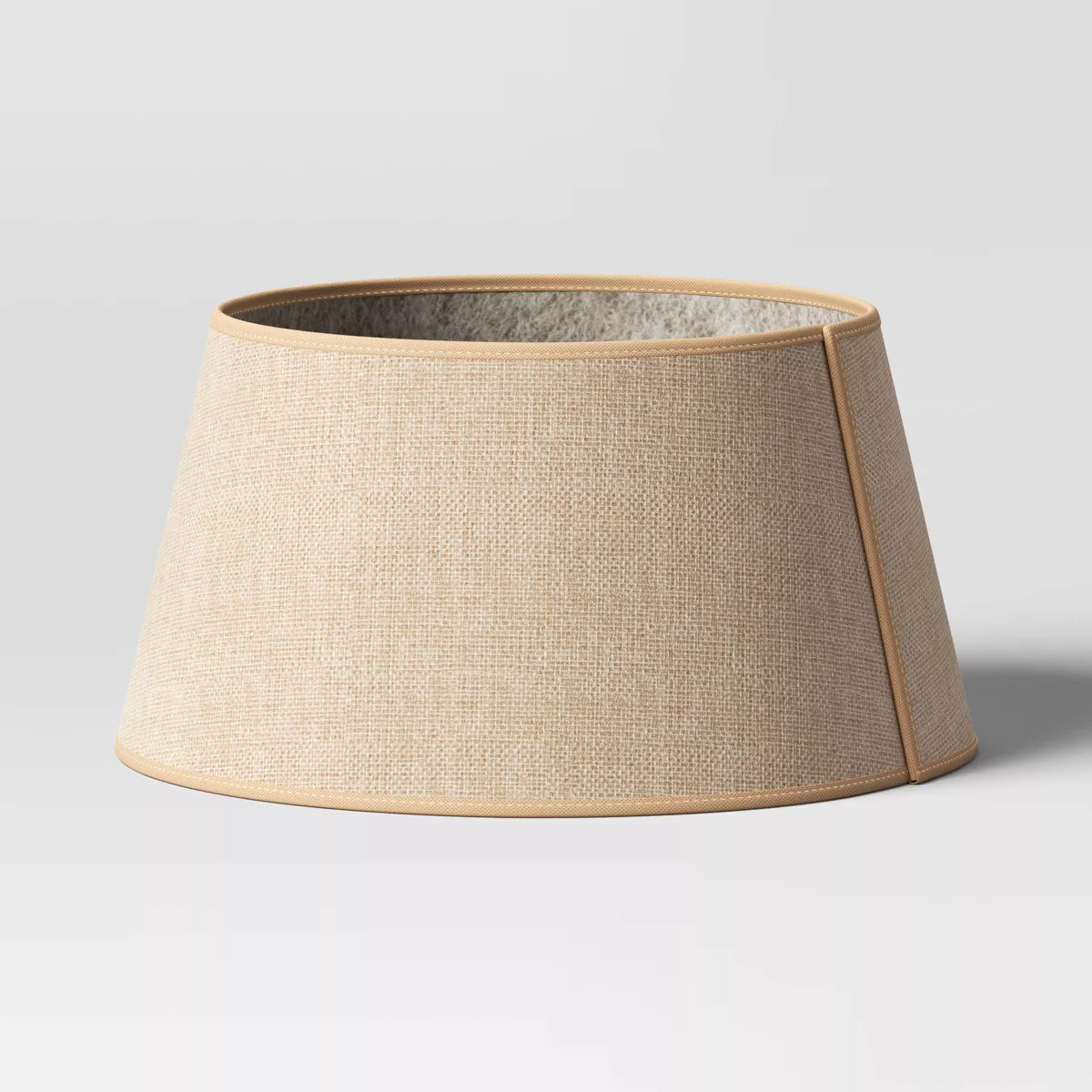 25" Roll-Up Fabric Christmas Tree Collar Natural - Wondershop™ | Target