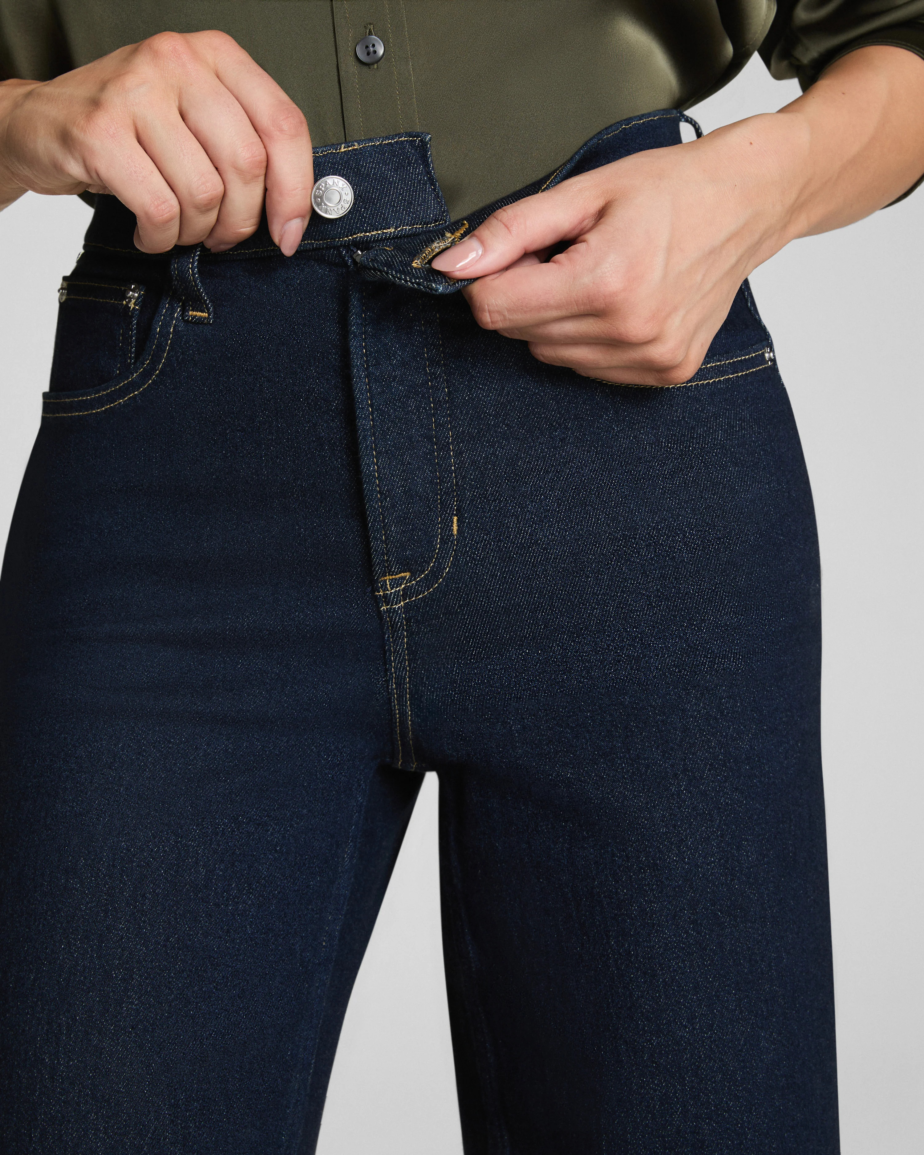 Shaping Wide Leg Jeans | 4-Way Stretch Denim | SPANX | Spanx