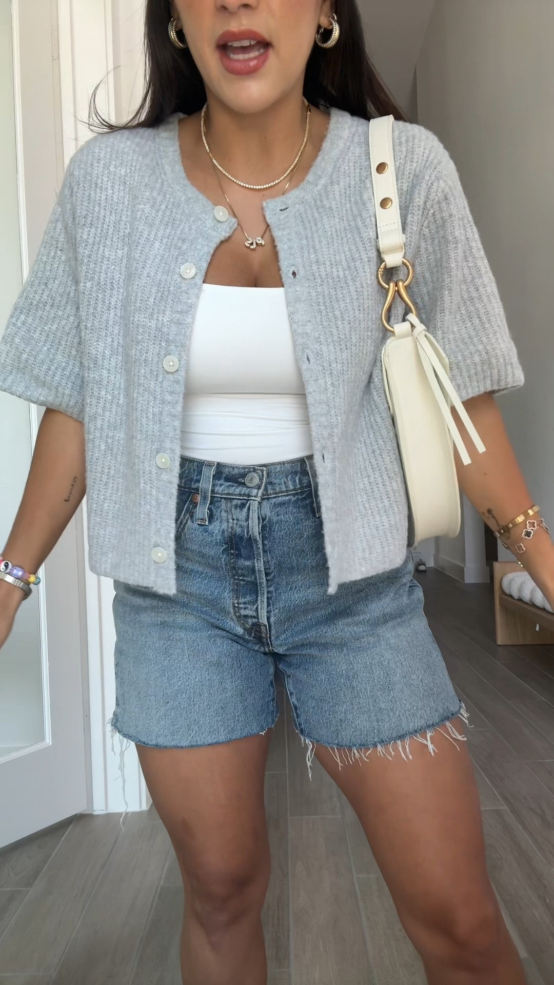 Whole outfit on Amazon spring sale 🚨 shorts 26, tank small, cardigan small #amazonfashion #amazonspringsale

Petite style, spring fashion, spring outfit, Amazon 

#LTKSaleAlert #LTKPetite #LTKFindsUnder50