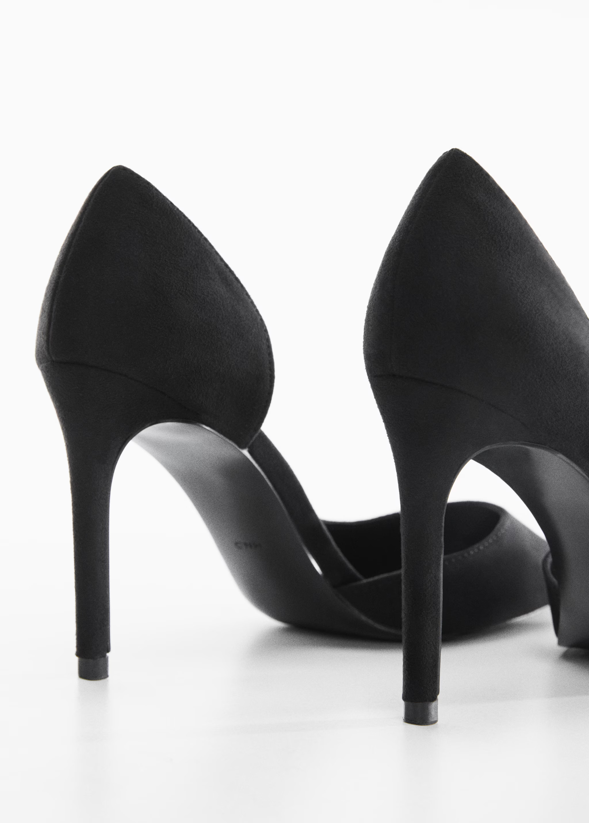 Asymmetrical heeled shoes - Woman | MANGO USA | MANGO (US)