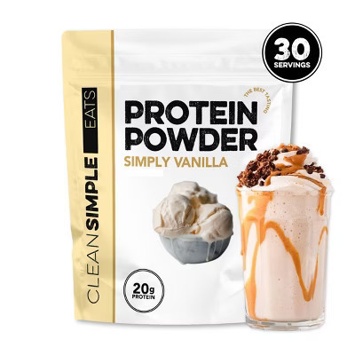 Clean Simple Eats Protein Powder - Simply Vanilla - 34.9oz/30 Servings | Target