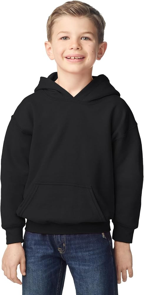Gildan Youth Hoodie Sweatshirt, Style G18500B | Amazon (US)