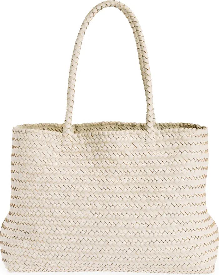 Handwoven Leather Tote | Nordstrom