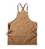 Tosewever Canvas Cross Back Chef Cotton Aprons for Men Women with Large Pockets | Amazon (US)