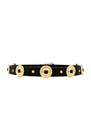Lovestrength Margot Belt in Black & Gold from Revolve.com | Revolve Clothing (Global)