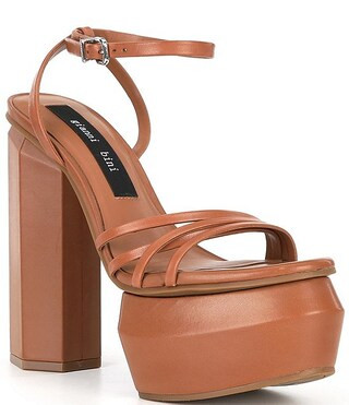 Parrish Leather Platform Sandals | Dillard's