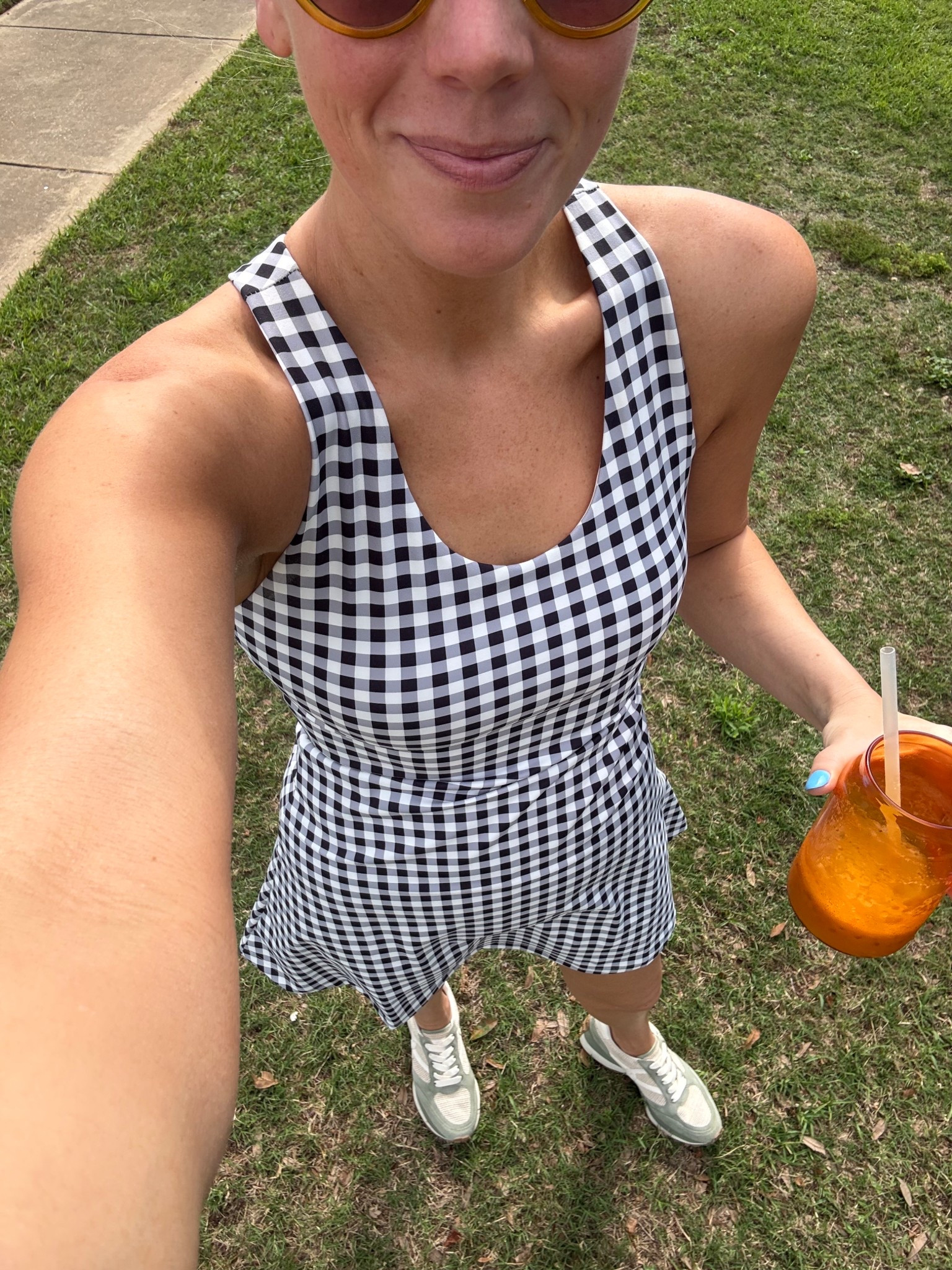 It’s party day for Caroline! Wearing this new little active dress from pink lily to run around this morning! Use code Bobbi for a discount and I’m in the size small! 

#LTKStyleTip #LTKFindsUnder50 #LTKFindsUnder100