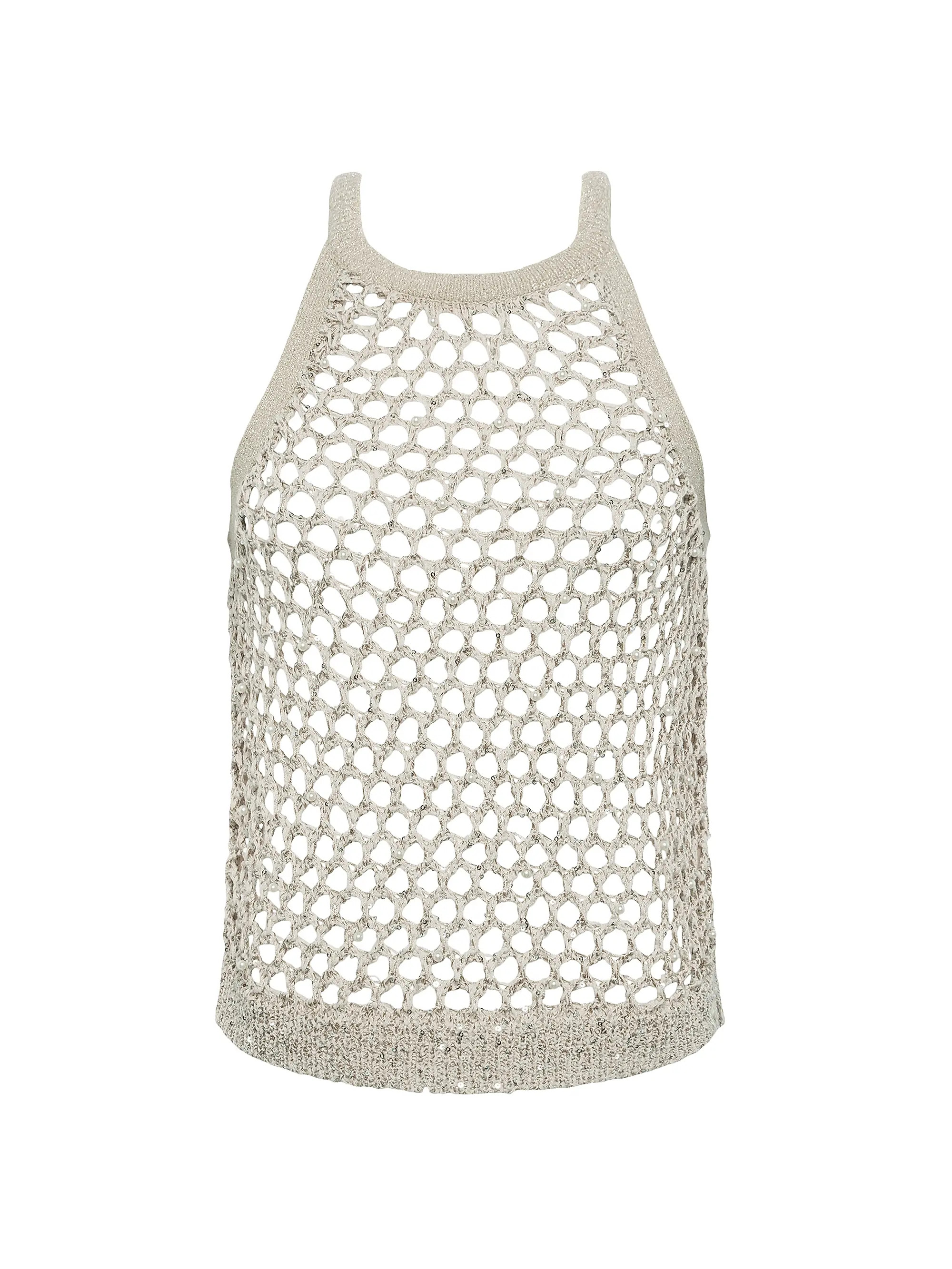 Parmida Net Tank | Saks Fifth Avenue