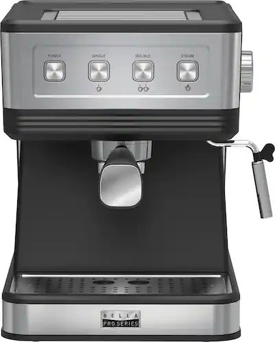 bella PRO - Barista Elite Espresso Station with 20 Bars of High Pressure - Black | Best Buy U.S.