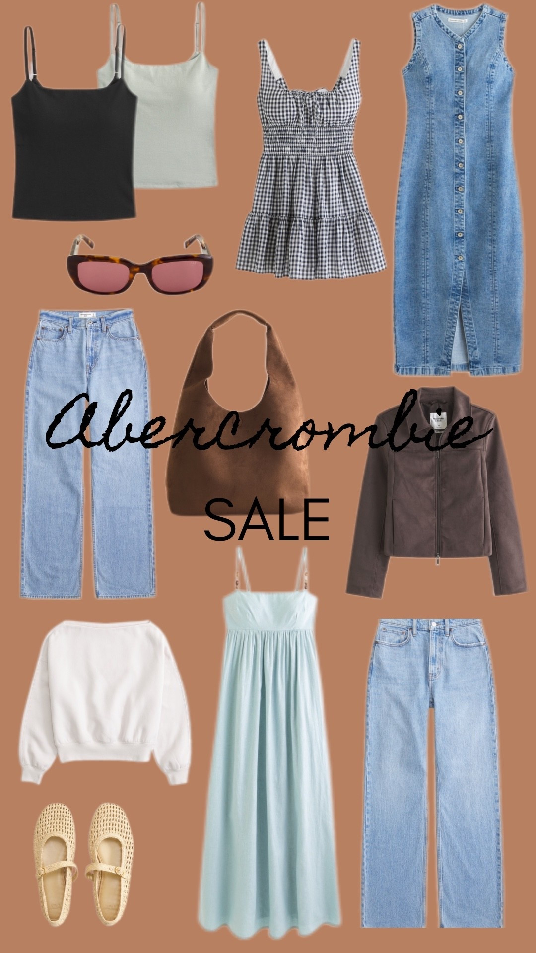 Abercrombie is my go-to for closet staples and now is the time to stock up for fall since *almost* everything is on sale!! Stackable codes apply for extra savings 🤎 

#LTKFindsUnder100 #LTKStyleTip #LTKSaleAlert