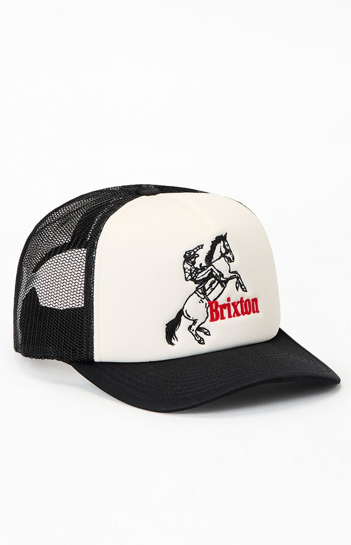 Brixton Ranching Club Netplus Trucker Hat in Black | PacSun