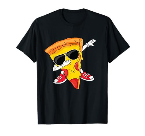Dabbing Pizza Slice Dance Pizza Toddler Boy Dancing Pizza T-Shirt | Amazon (US)