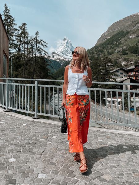 Sunshine in Zermatt! ☀️🏔️

This is one of my fave skirts for the season (and travel!)…super lightweight & soft, and so cute with everything from a tee to a swimsuit! I’m in an xs  

#LTKStyleTip #LTKOver40 #LTKTravel