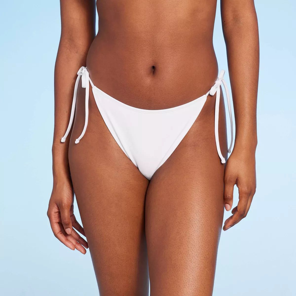 Women's Side-Tie Cheeky High Leg Bikini Bottom - Wild Fable™ | Target