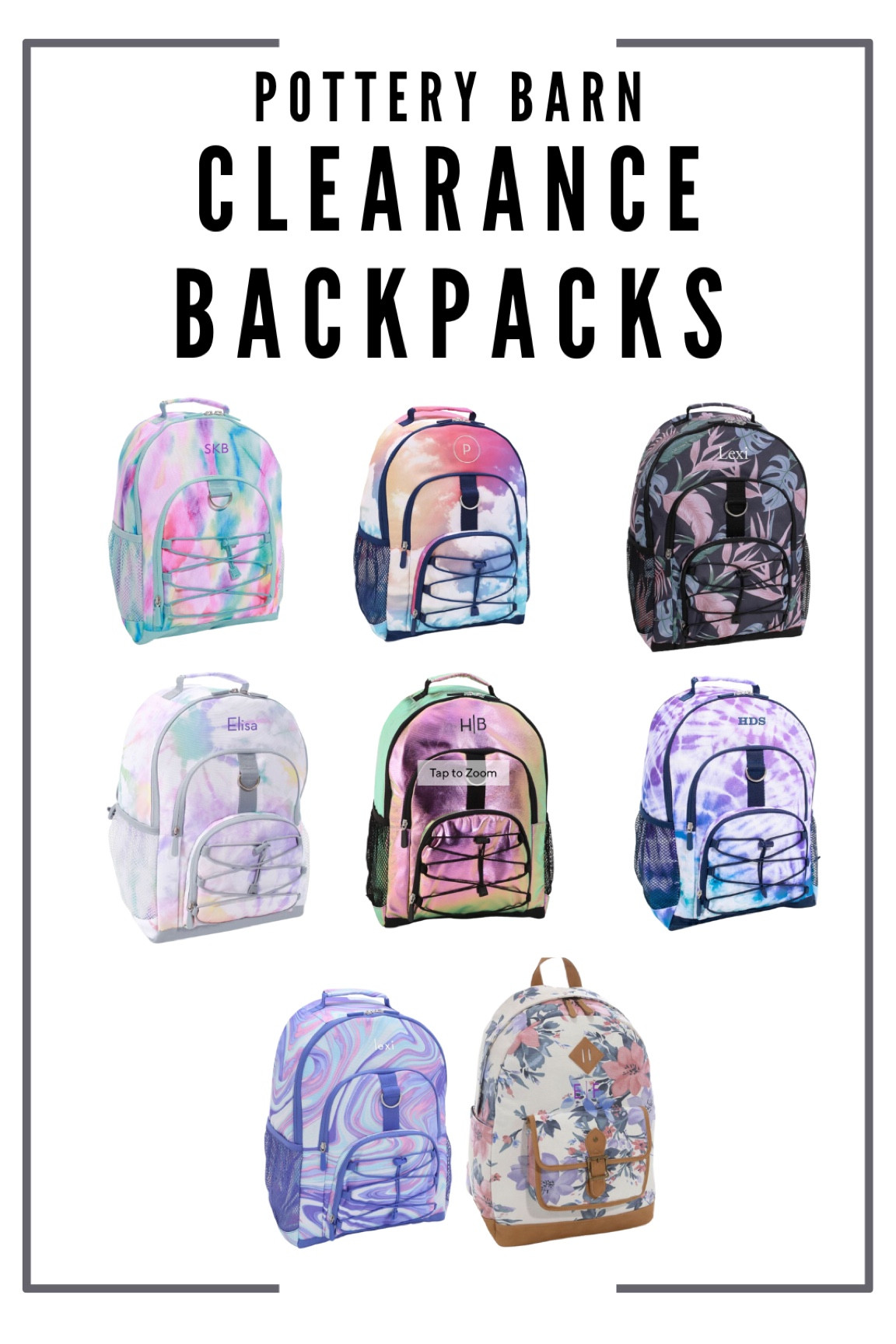 Pottery barn clearance backpacks hotsell